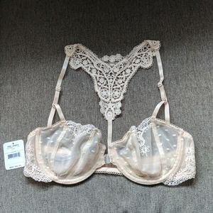 NWT 34B Free People balconette bra